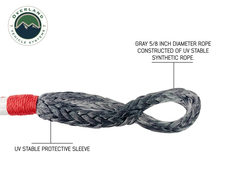 OVS | Soft Shackle | Combo Kit Soft Shackle 7/16" 41,000 lb. and Recovery Ring 4.0" 41,000 lb. | 19-4716