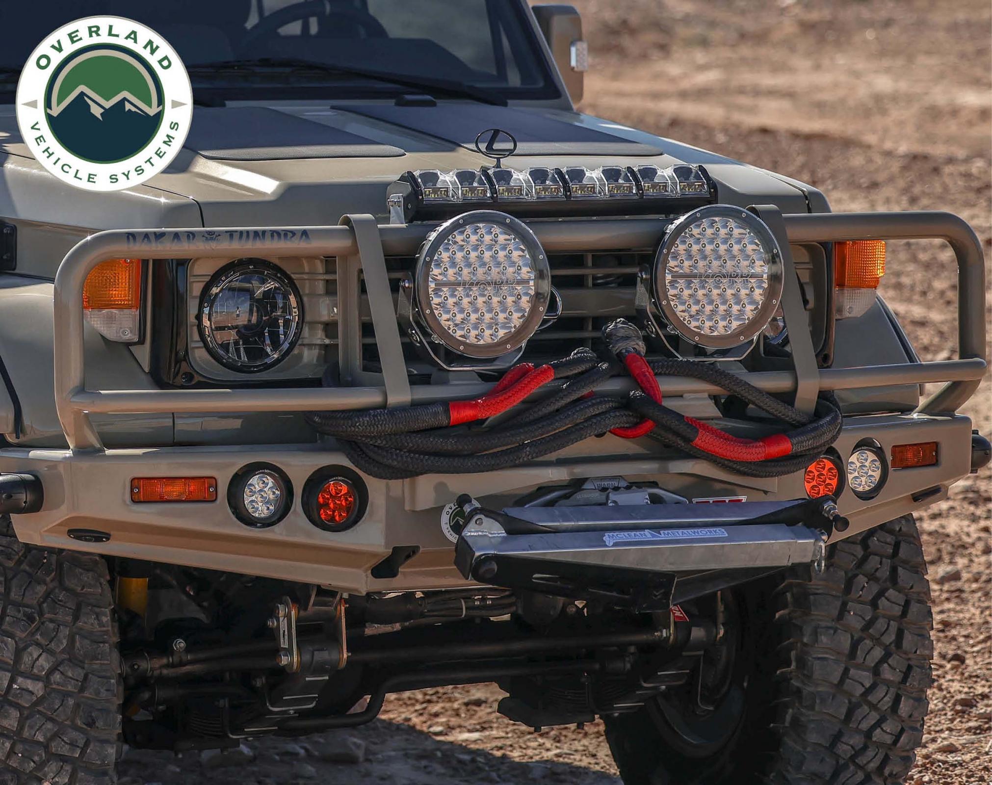 OVS | Recovery Kit | Brute Kinetic Rope Recovery Strap 1 x 30 Foot 30 Percent Stretch Overland Vehicle Systems | 19009916