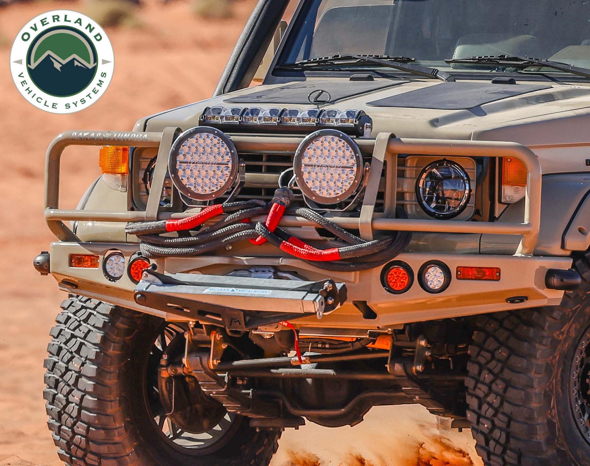 OVS | Recovery Kit | Brute Kinetic Rope Recovery Strap 1 x 30 Foot 30 Percent Stretch Overland Vehicle Systems | 19009916