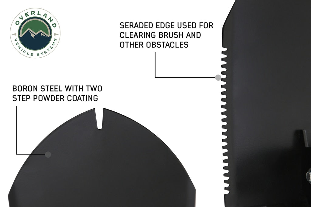 OVS | Shovel | Multi Functional Military Style Utility Shovel for extreme Overland Vehicle Systems | 19049901