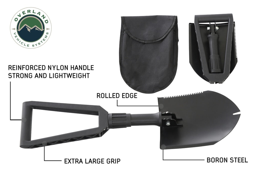OVS | Shovel | Multi Functional Military Style Utility Shovel for extreme Overland Vehicle Systems | 19049901