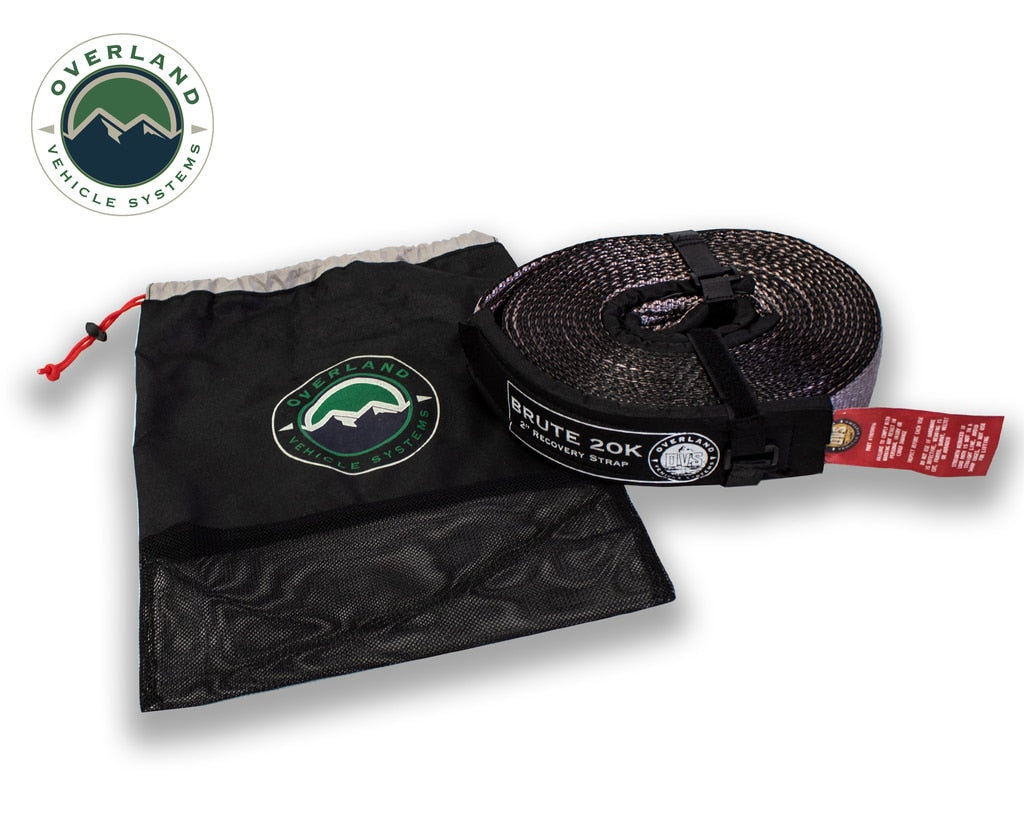 OVS | Tow Strap | Tow Strap 2" x 30' 20,000 LB. Gray W/ Black Ends | 19059916