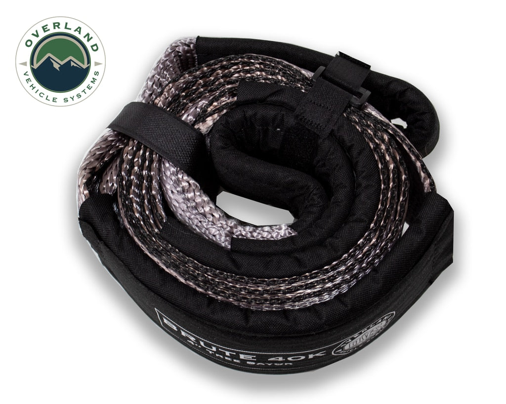 OVS | Tow Strap | Tree Saver Tow Strap 40,000 lb. 4" x 8' Gray With Black Ends & Storage Bag | 19079916