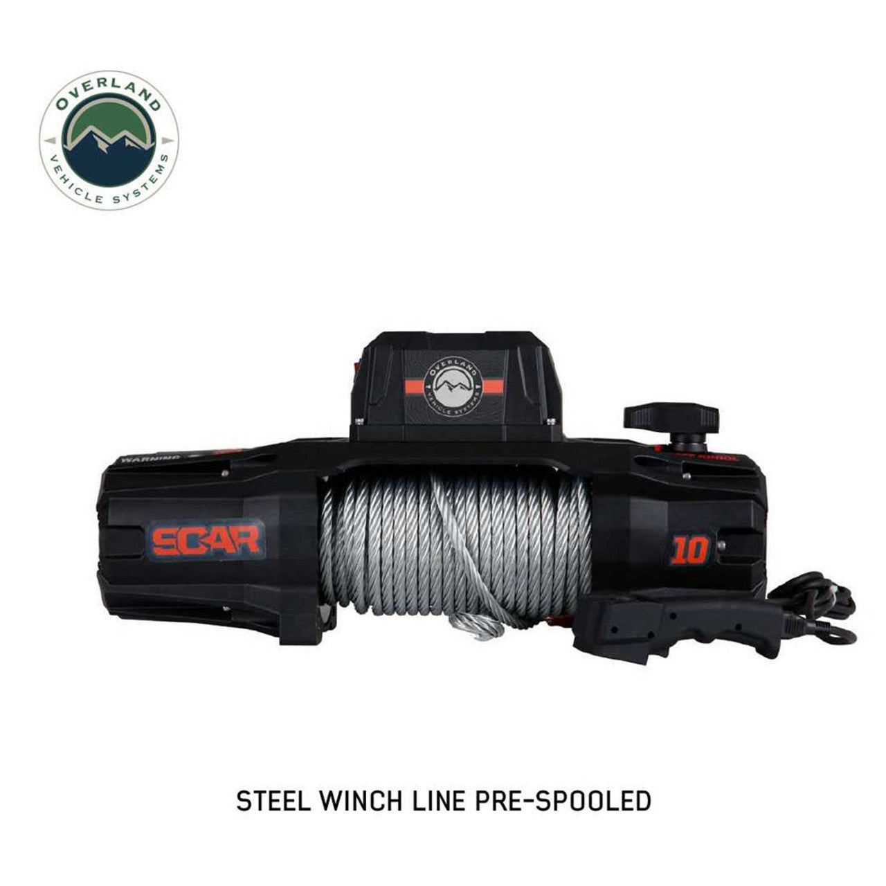 OVS | Winches | SCAR 10 - 10,000 lbs. Rated Steel Cable Winch | 19089901