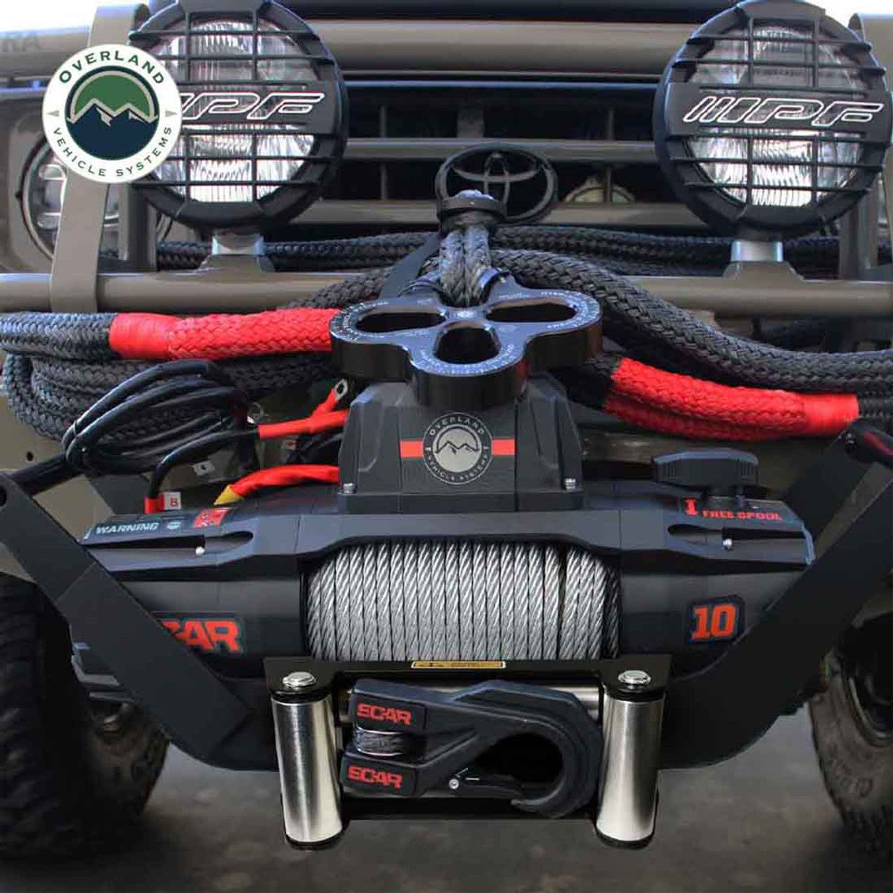 OVS | Winches | SCAR 10 - 10,000 lbs. Rated Steel Cable Winch | 19089901