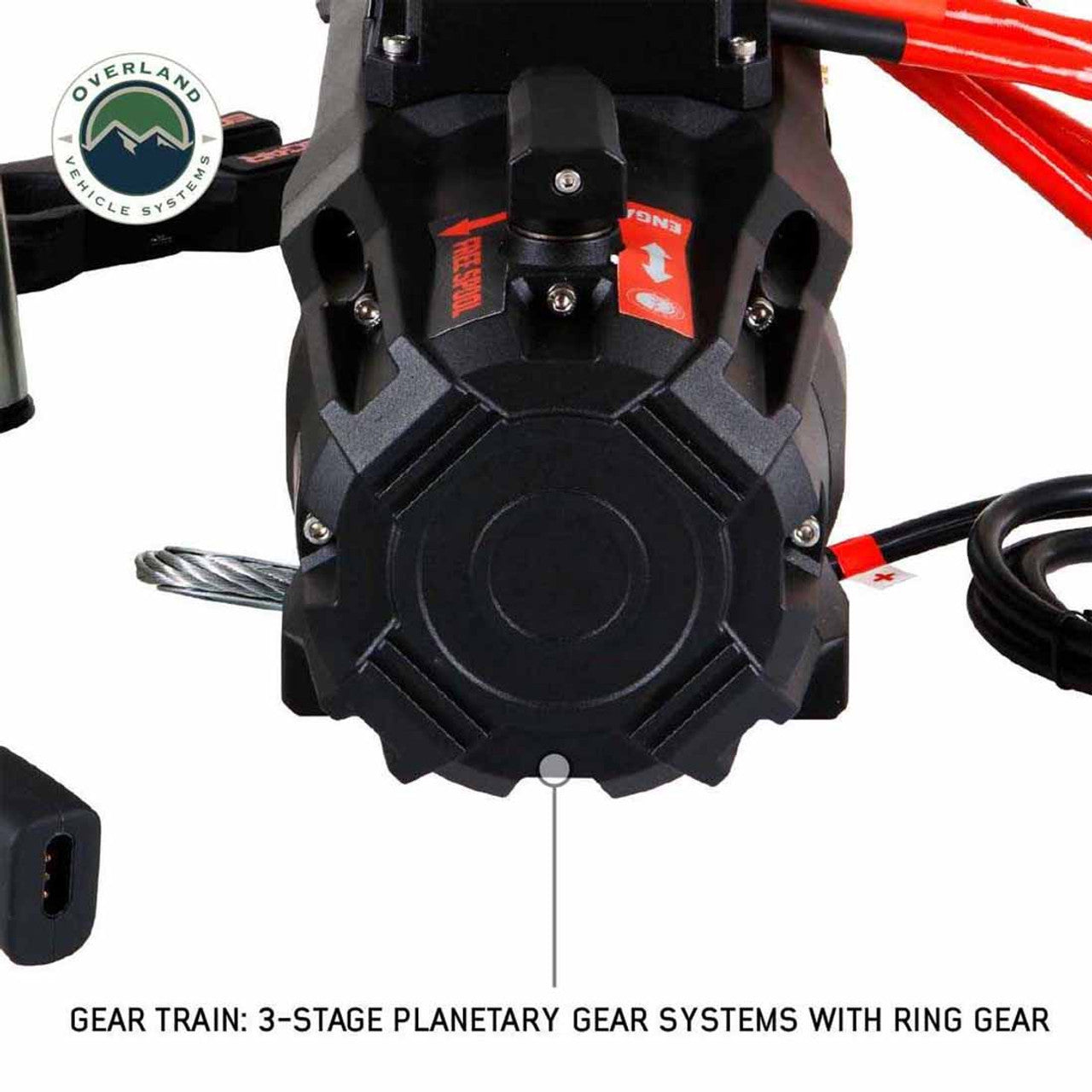 OVS | Winches | SCAR 10 - 10,000 lbs. Rated Steel Cable Winch | 19089901
