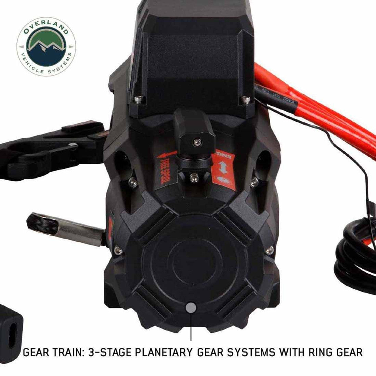 OVS | Winches | SCAR 10S - 10,000 lbs. Rated Synthetic Rope Winch | 19099901