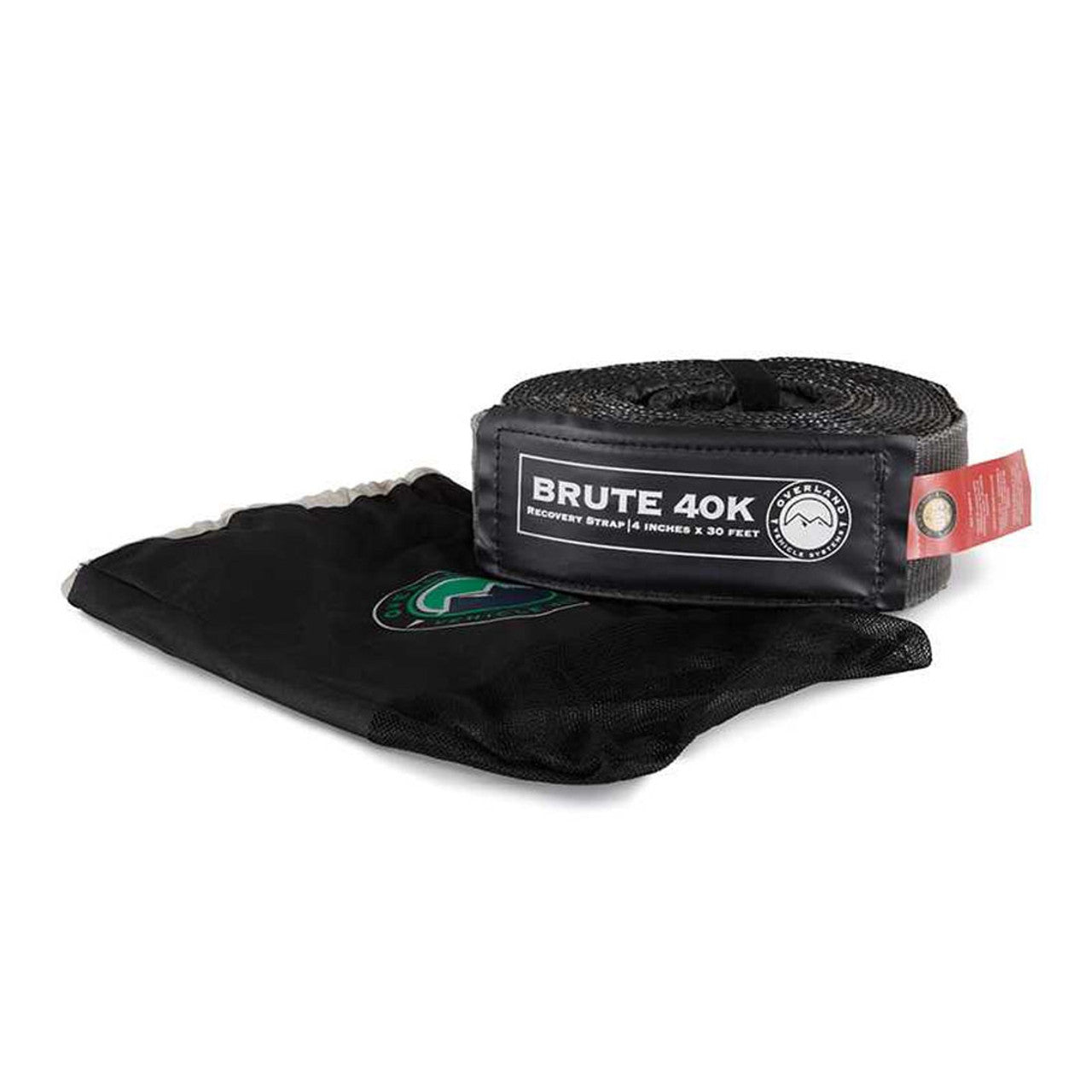 OVS | Tow Strap | Tow Strap 4" x 30' 40,000 LB. Gray With Black Ends & Storage Bag | 19099916