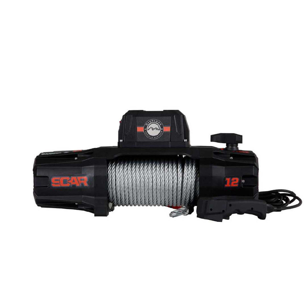 OVS | Winches | SCAR 12 - 12,000 lbs. Rated Steel Cable Winch | 19119901