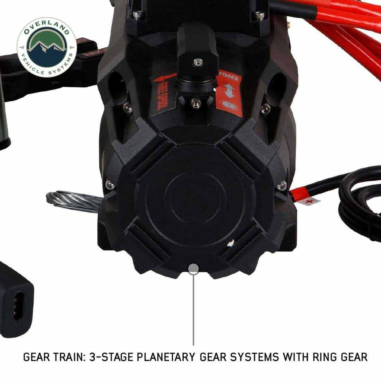 OVS | Winches | SCAR 12 - 12,000 lbs. Rated Steel Cable Winch | 19119901