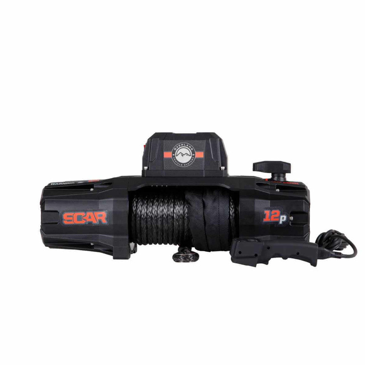 OVS | Winches | SCAR 12S - 12,000 lbs. Rated Synthetic Rope Winch | 19129901