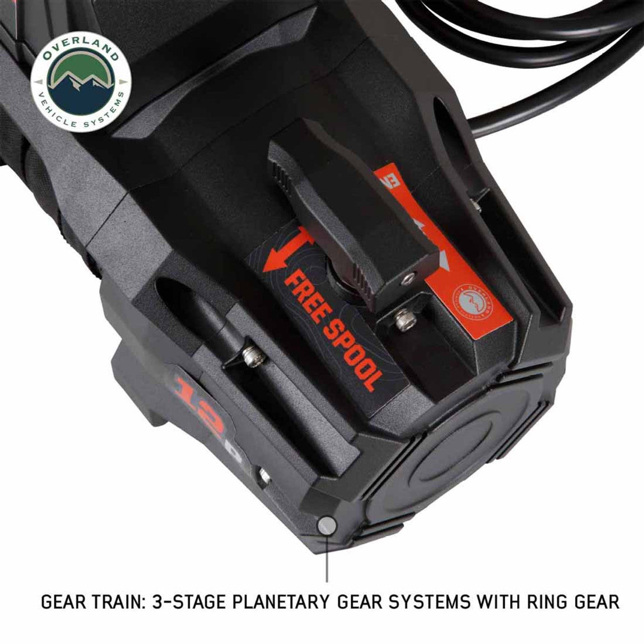 OVS | Winches | SCAR 12S - 12,000 lbs. Rated Synthetic Rope Winch | 19129901