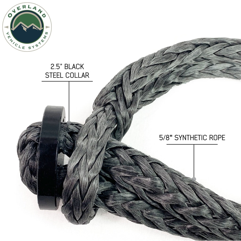OVS | Soft Shackle | Soft Shackle 7/16" x 22" 41,000 LB. with Collar & Storage Bag | 19139919