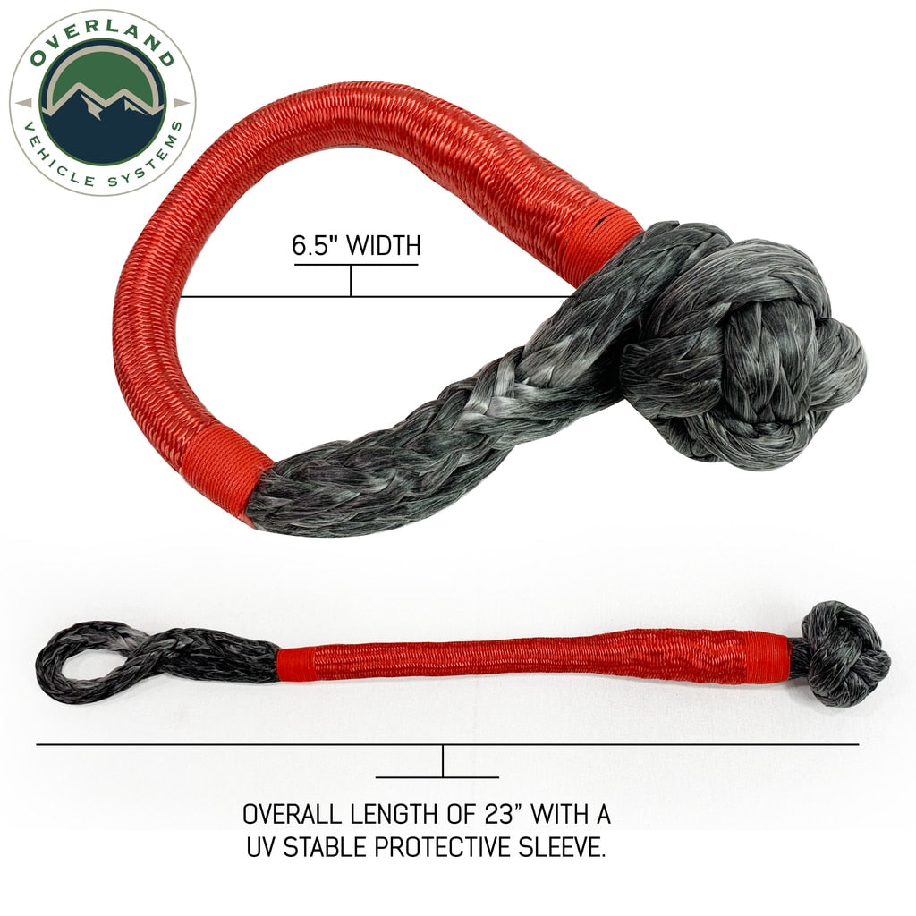 OVS | Soft Shackle | Soft Shackle 5/8" x 23" 44,500 LB. with Loop and Abrasive Sleeve with Storage Bag | 19149903