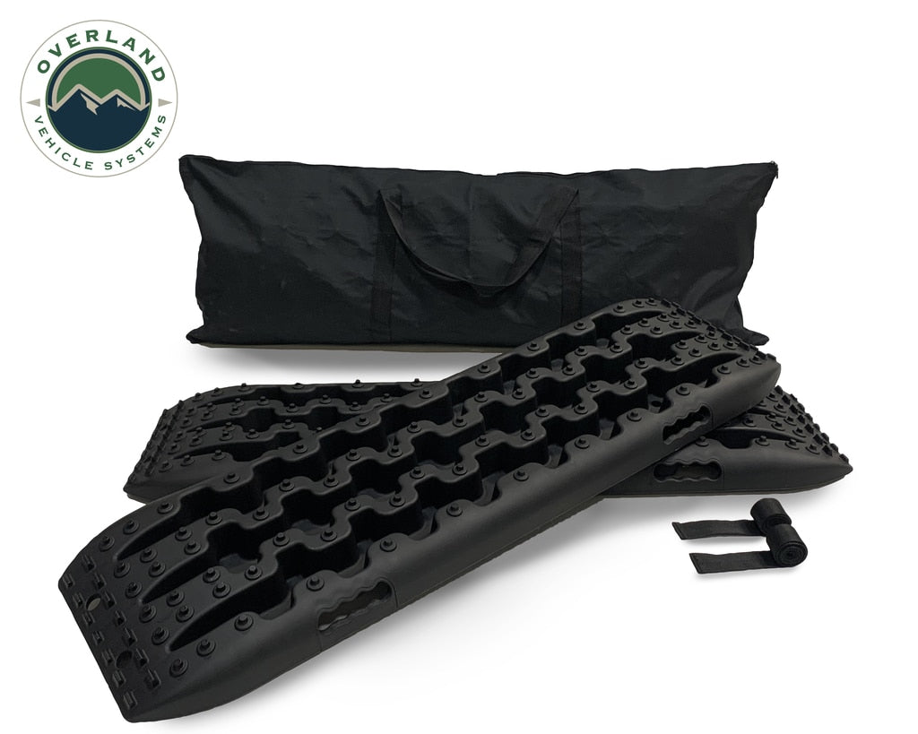 OVS | Element Ramps | Recovery Ramps for 4WDs Gray/Black Universal + Storage Bag Overland Vehicle Systems | 19169910