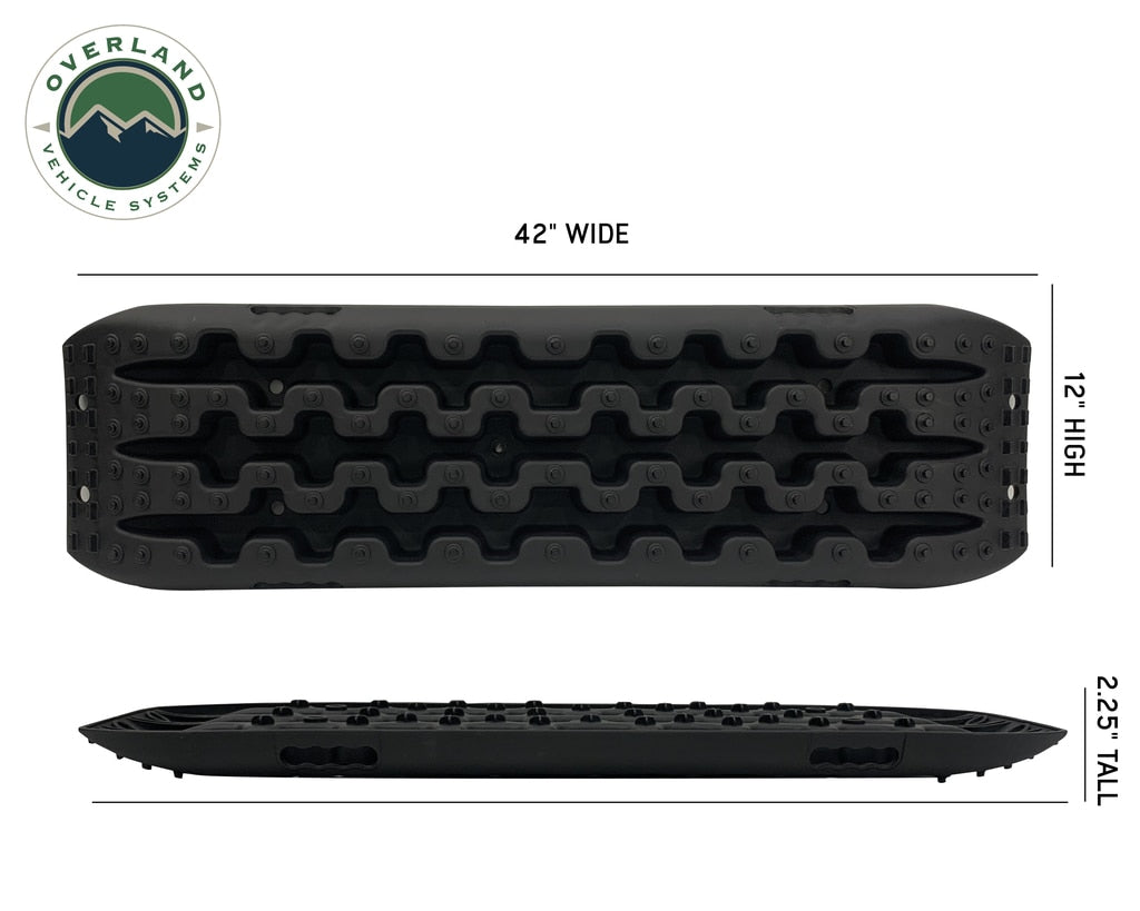 OVS | Element Ramps | Recovery Ramps for 4WDs Gray/Black Universal + Storage Bag Overland Vehicle Systems | 19169910