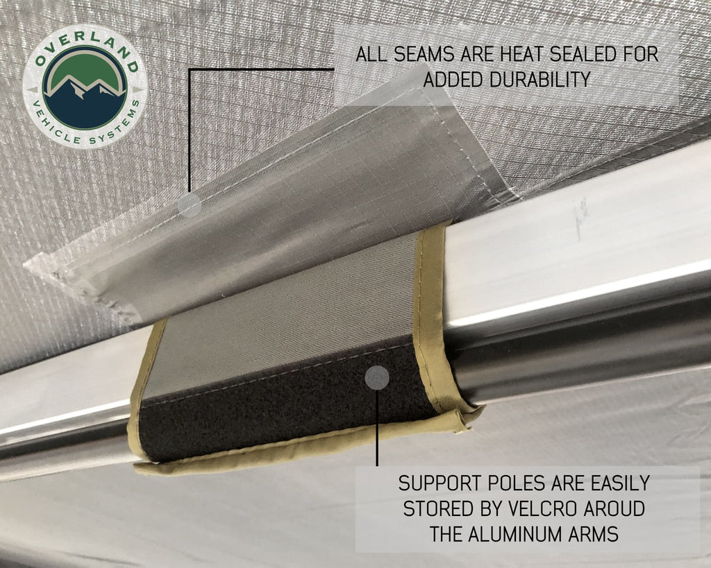OVS | Portable Awning | Nomadic Awning 270 Awning with Walls Passenger Overland Vehicle Systems | 19549907
