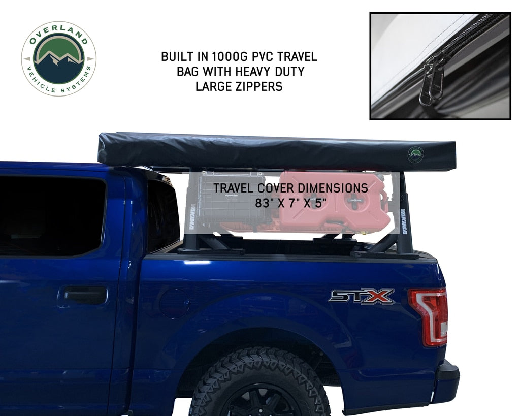 OVS | Portable Awning | 270 Degree Awning Free Standing - Nomadic 270 LT - Dark Gray Overland Vehicle Systems | 19559907
