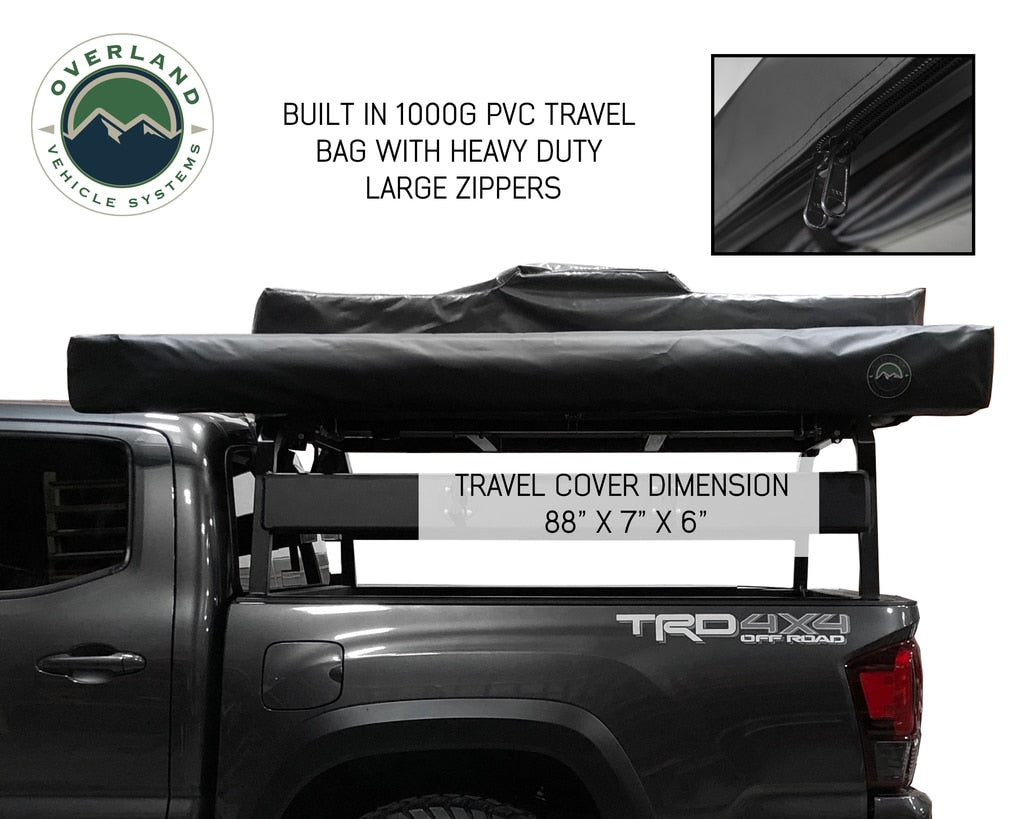 OVS | Portable Awning | Nomadic Awning 180 With Zip In Wall 180 Awning With Walls Overland Vehicle Systems | 19619907