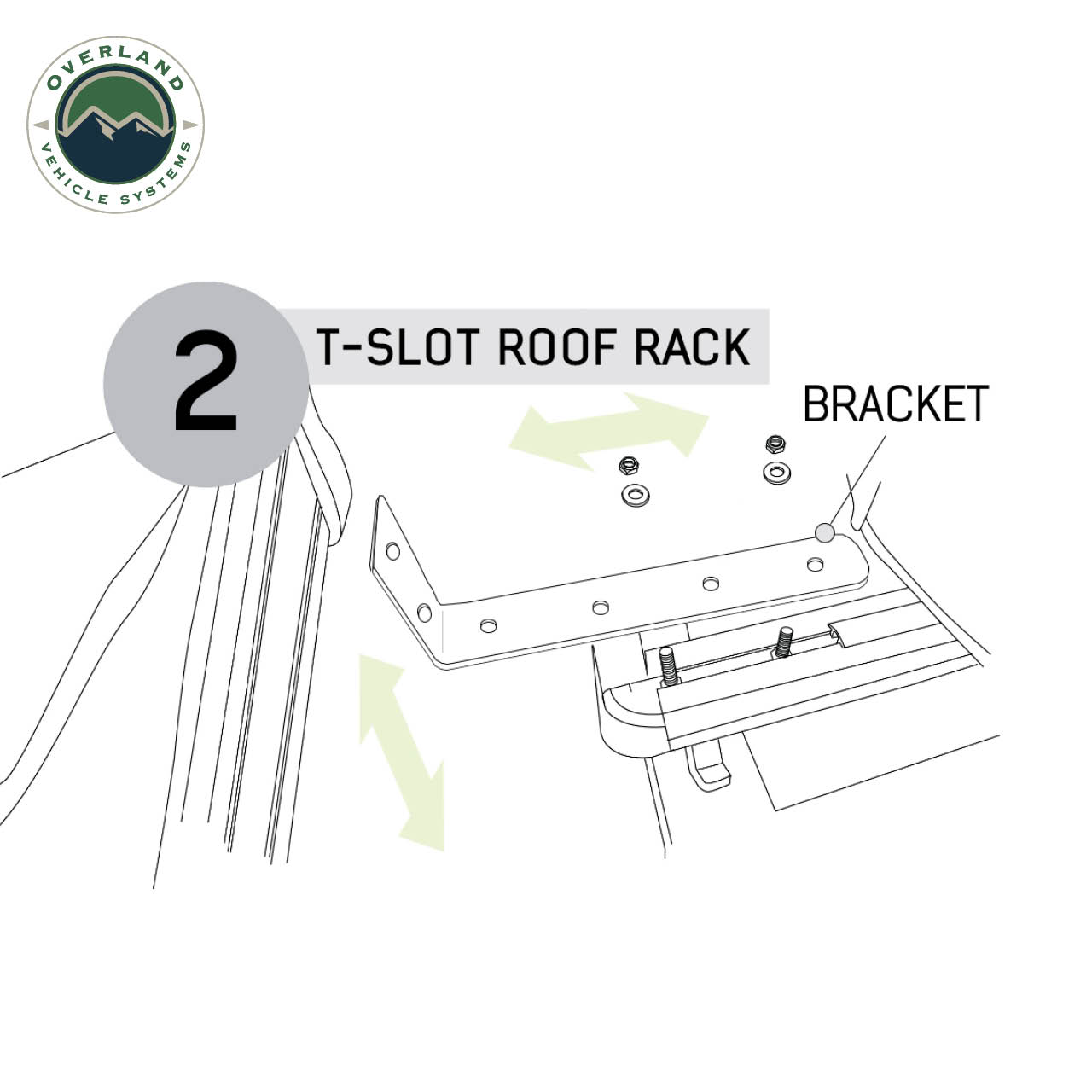 OVS | Roof Top Tent | HD Nomadic 270 LTE Awning - Passenger Side - Dark Gray with Black Travel Cover Universal | 19689909
