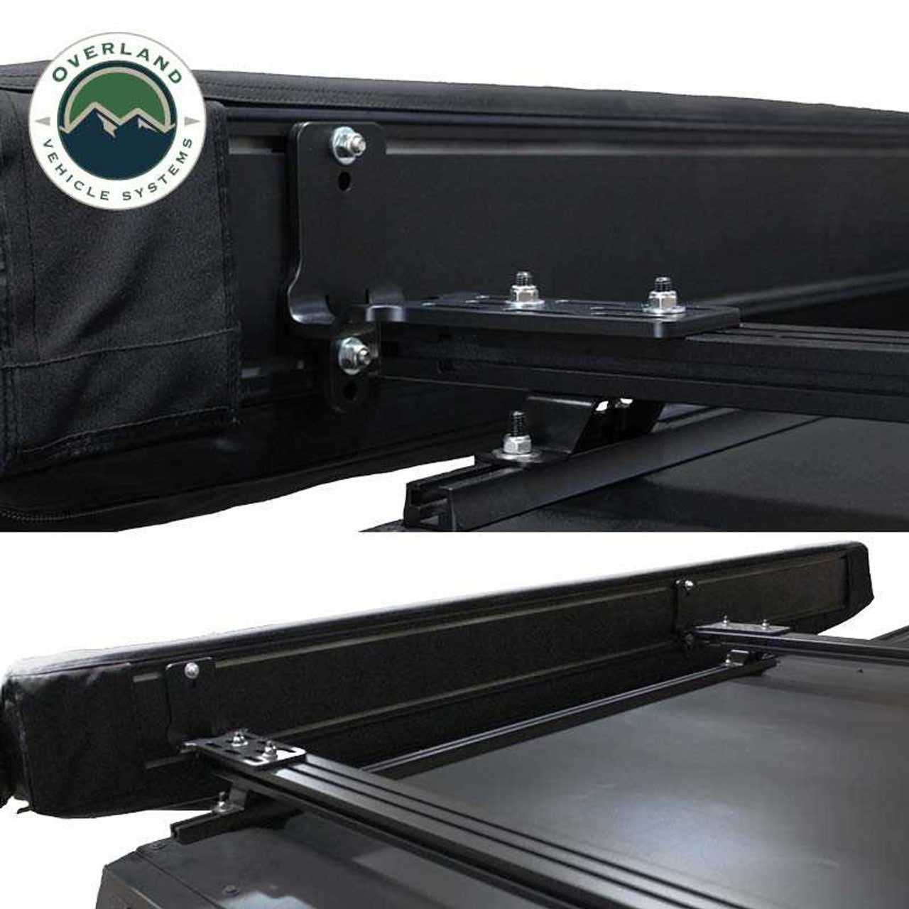 OVS | Portable Awning | XD Nomadic 270 - Awning W/Lights and Black Out , Driver Side, Black Body, Black Trim and Black Travel Cover Overland Vehicle Systems | 19690001