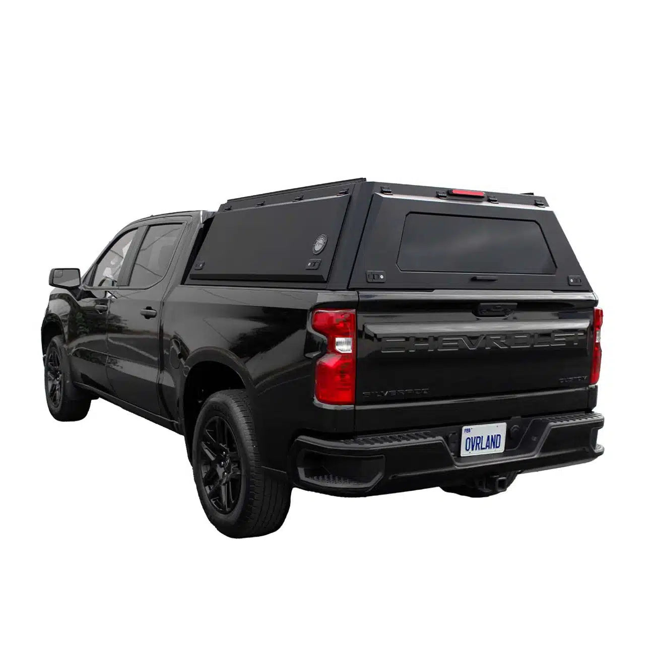 OVS | Truck Cap | Expedition - Truck Cap W/Full Wing Doors, Front and Rear Windows & 3rd Brake Light