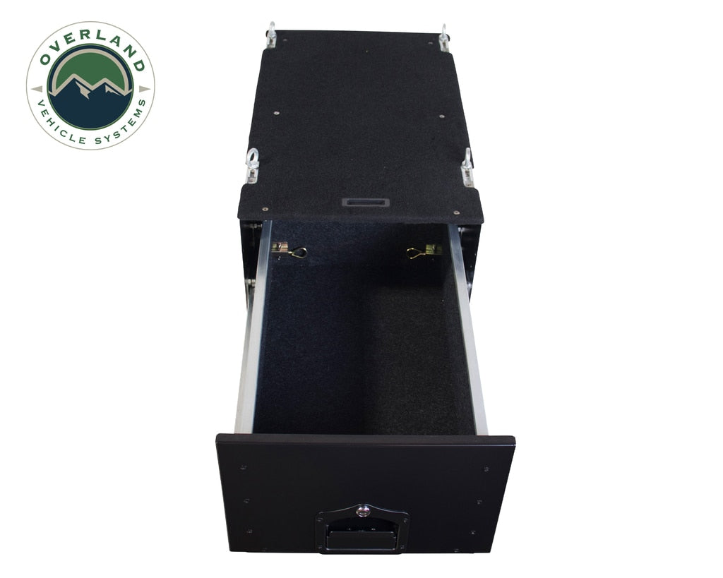 OVS | Cargo Box | Camping Cargo Box With Slide Out Drawer & Working Station Overland Vehicle Systems | 21010201