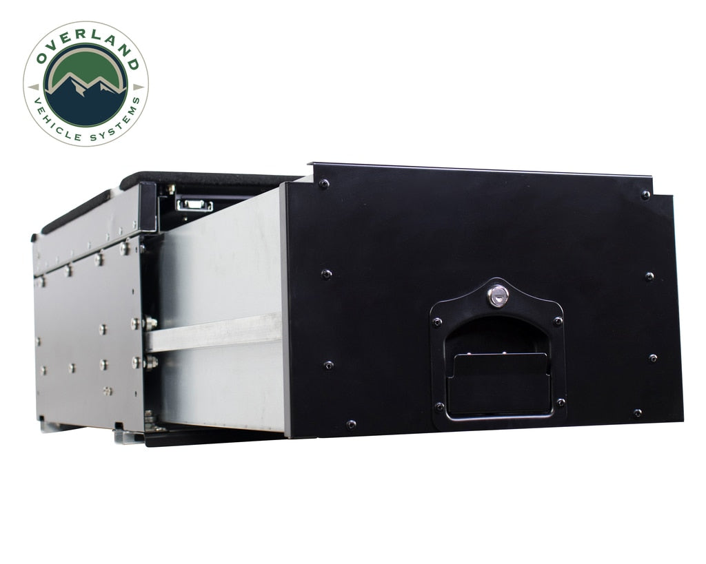 OVS | Cargo Box | Camping Cargo Box With Slide Out Drawer & Working Station Overland Vehicle Systems | 21010201