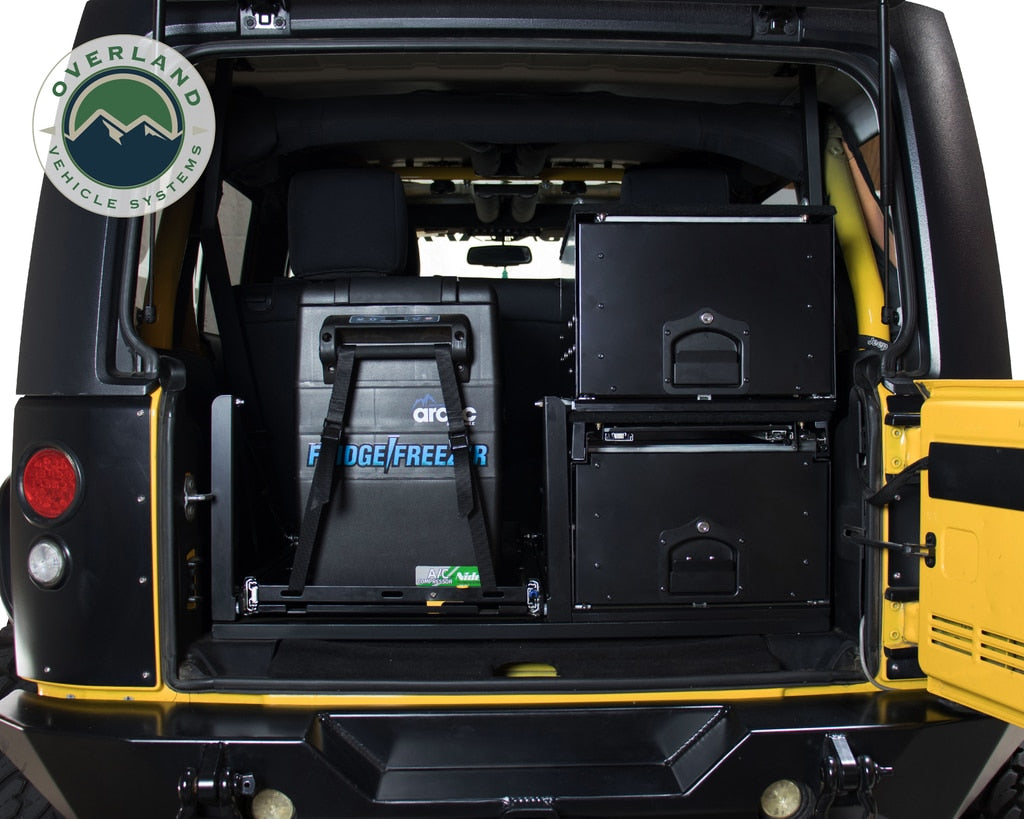 OVS | Cargo Box | Camping Storage Box Cargo Box With Slide Out Drawer Overland Vehicle Systems | 21010301