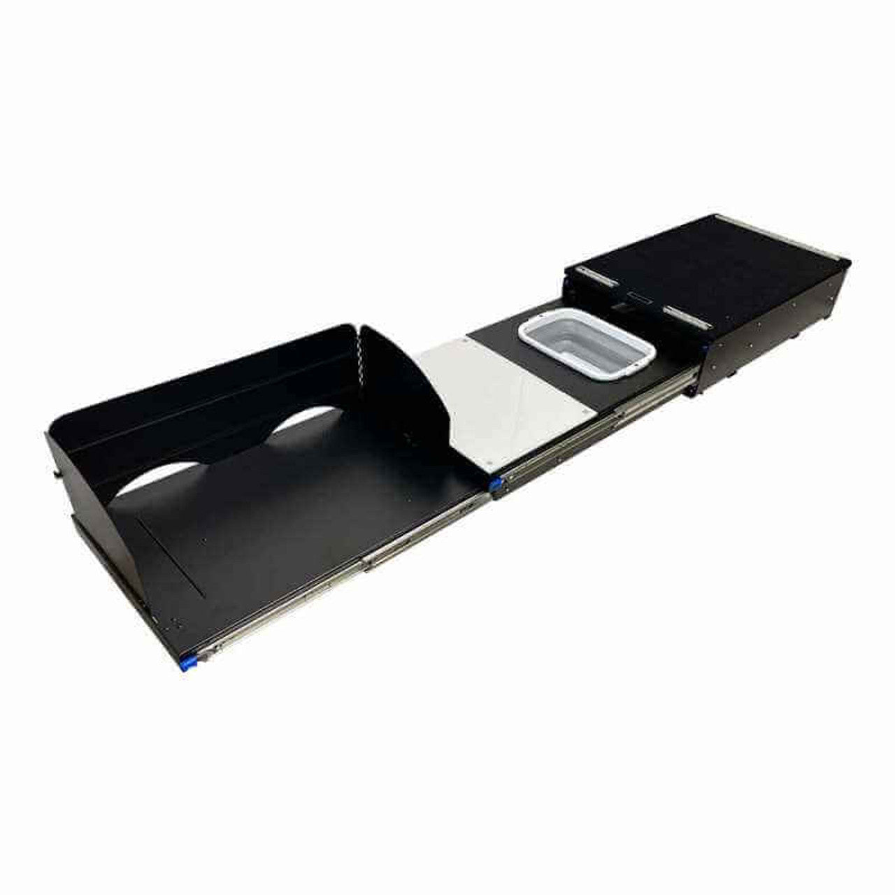 OVS | Cargo Box | Cargo Box Kitchen With Slide Out Sink, Cooking Shelve and Slide Out Work Station Overland Vehicle Systems | 21010401