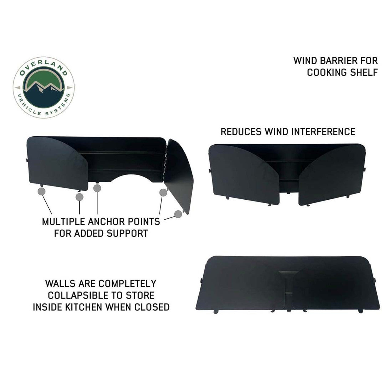OVS | Cargo Box | Cargo Box Kitchen With Slide Out Sink, Cooking Shelve and Slide Out Work Station Overland Vehicle Systems | 21010401