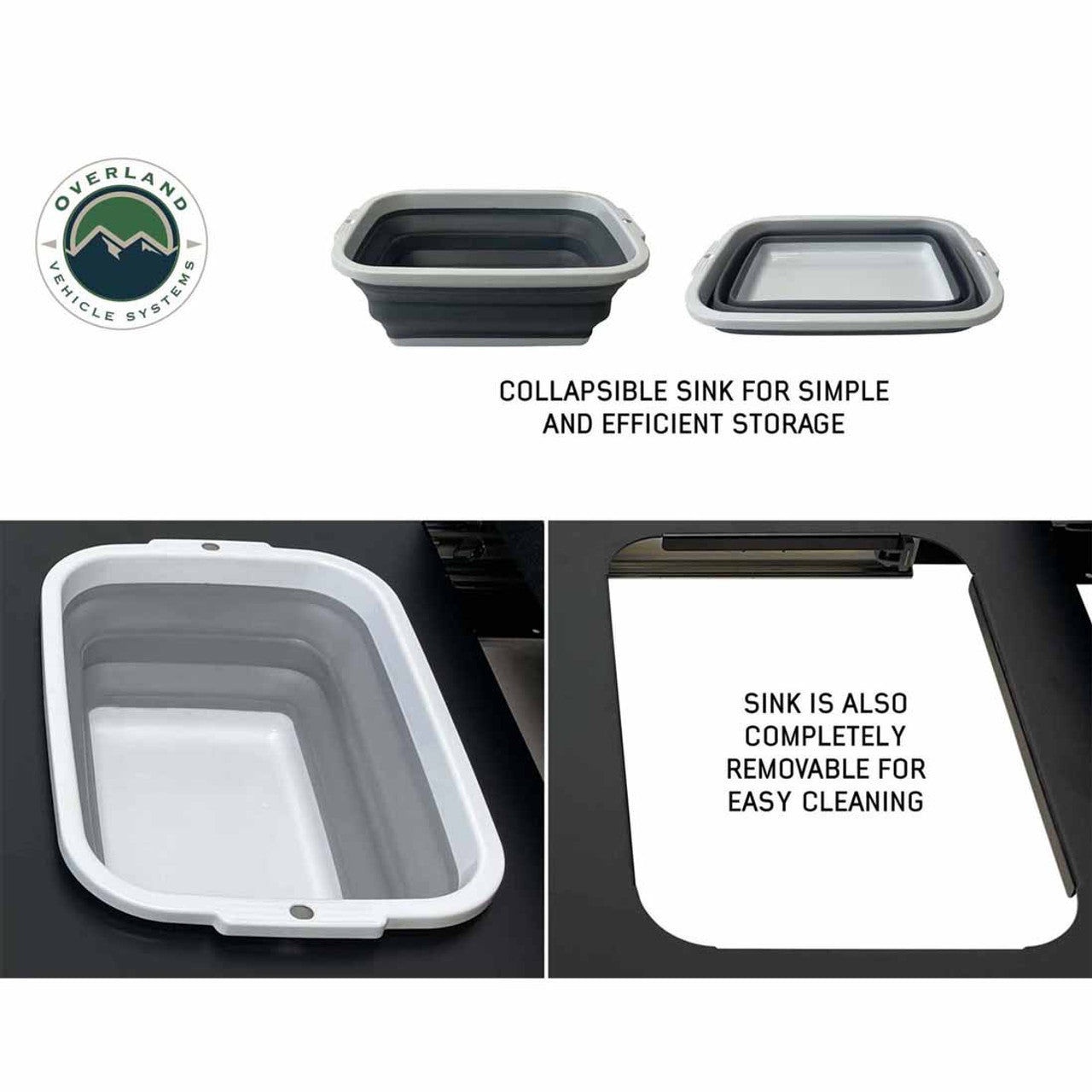 OVS | Cargo Box | Cargo Box Kitchen With Slide Out Sink, Cooking Shelve and Slide Out Work Station Overland Vehicle Systems | 21010401