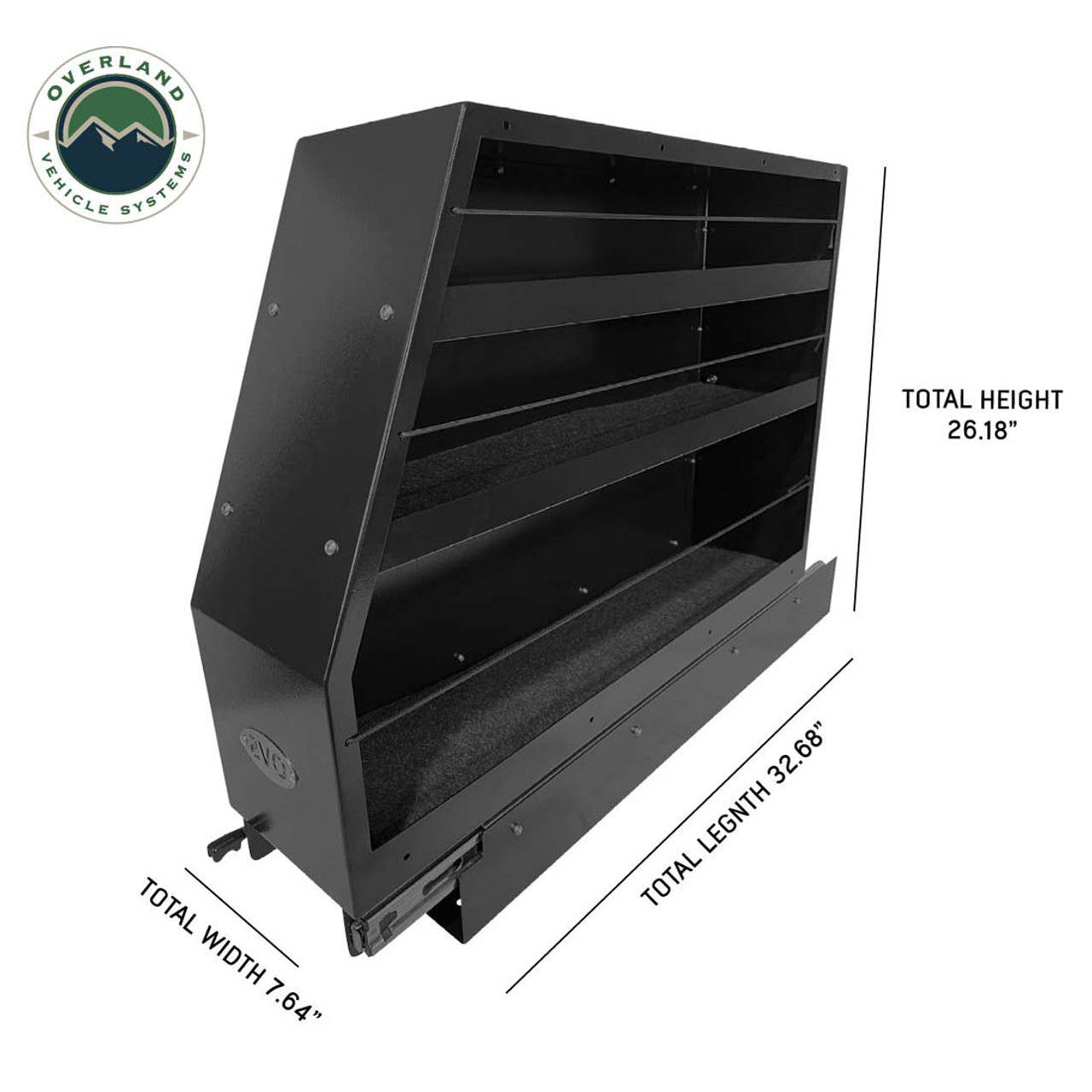 OVS | Camping Gear | Highline Slide Out Camping Storage System Overland Vehicle Systems | 21010503