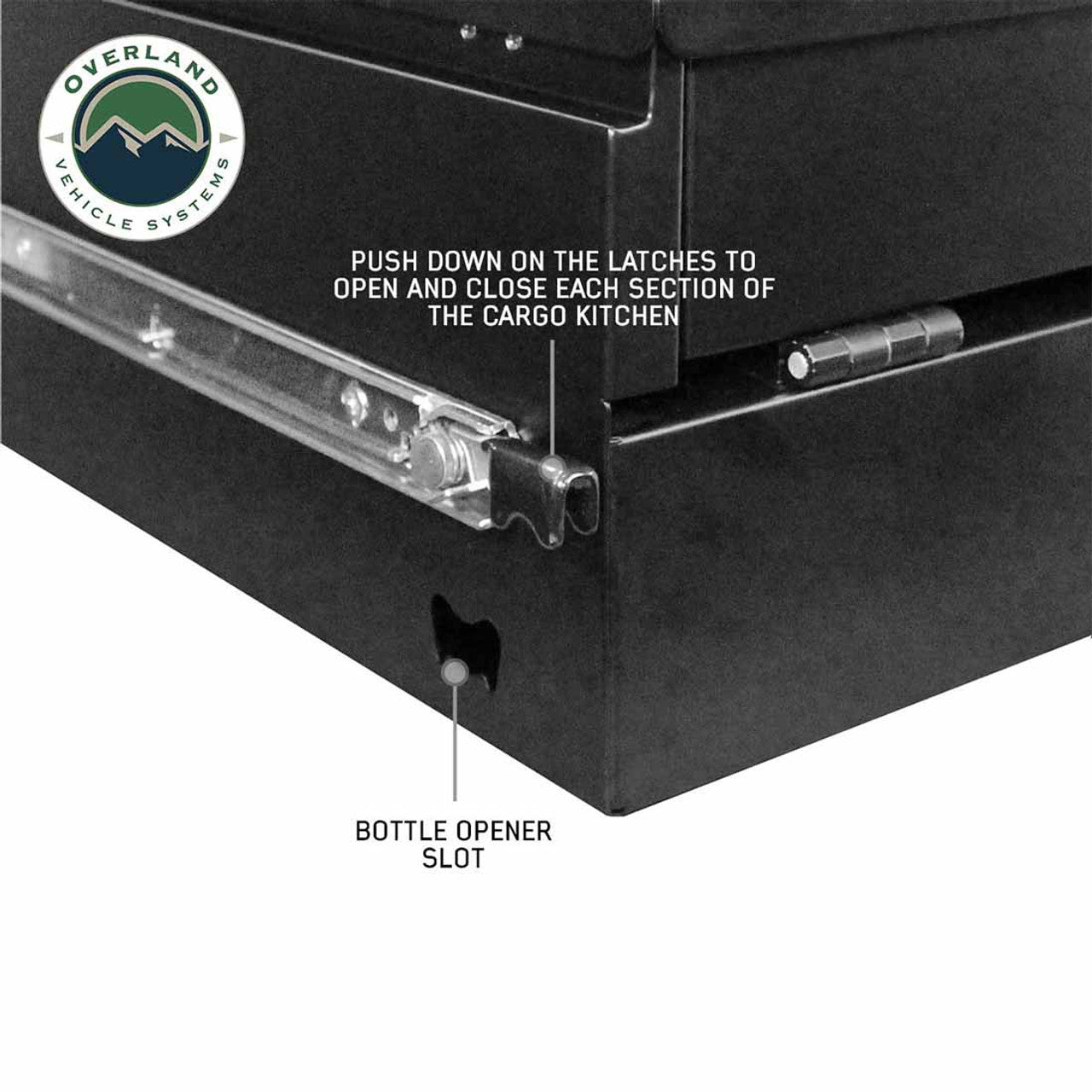 OVS | Cargo Box | Cargo Box Kitchen With Slide Out, Storage Box and Cooking Area Overland Vehicle Systems | 21010507