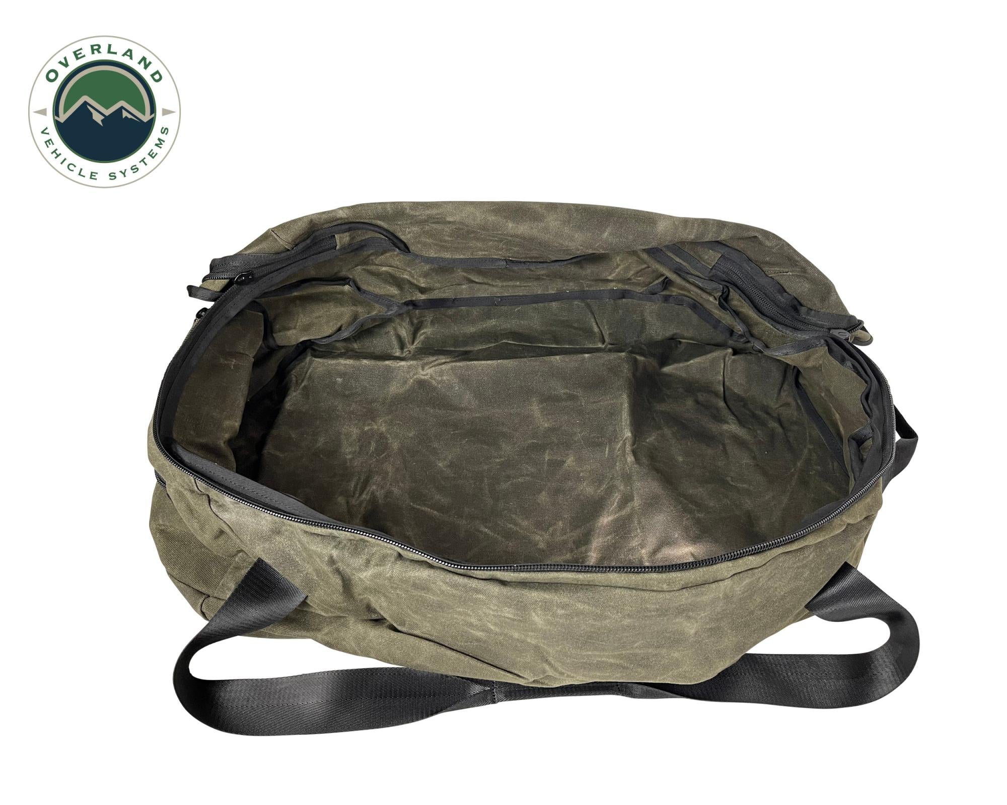OVS | Tote Bag | Large Duffle Bag with Handle & Straps - #16 Waxed Canvas Storage | 21029941