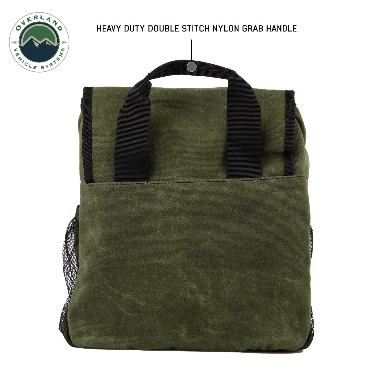 OVS | Tote Bag | Overnight Bag with Handle & Straps - #16 Waxed Canvas Storage | 21039941