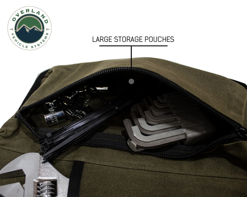 OVS | Tool Bag | Rolled General Tool Storage Bag - #16 Waxed Canvas | 21079941