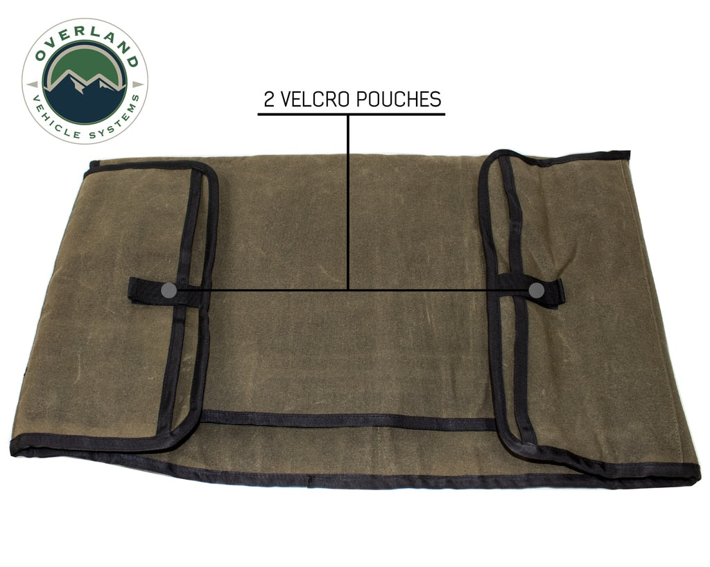 OVS | Tool Bag | Rolled General Tool Storage Bag - #16 Waxed Canvas | 21079941
