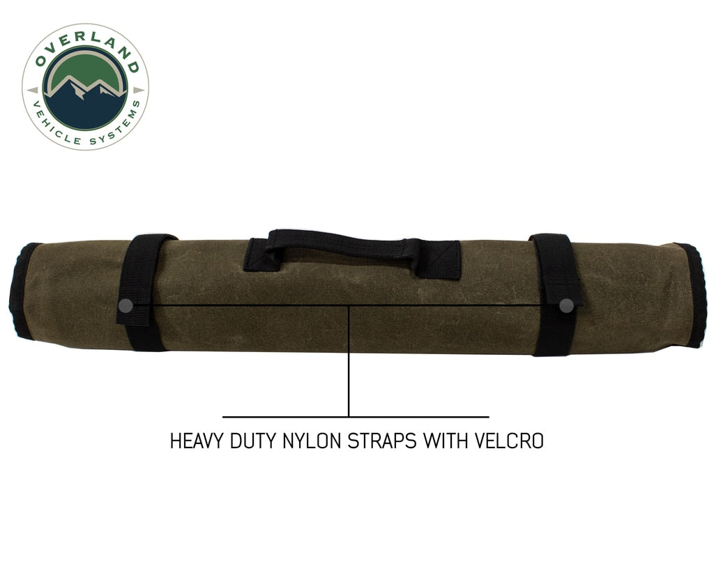 OVS | Tool Bag | Rolled Socket Organizer Storage Bag - #16 Waxed Canvas | 21089941