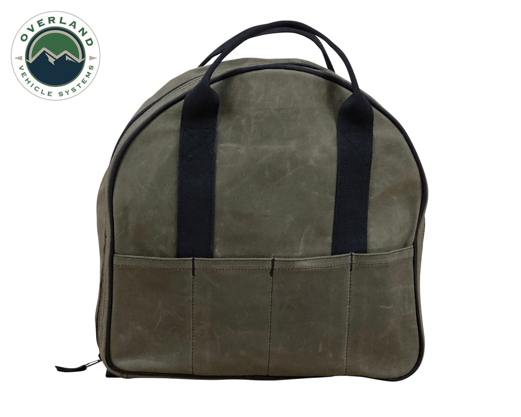 OVS | Jumper Cables | Jumper Cable Bag #16 Waxed Canvas Durable Storage Solution Overland Vehicle Systems | 21129941