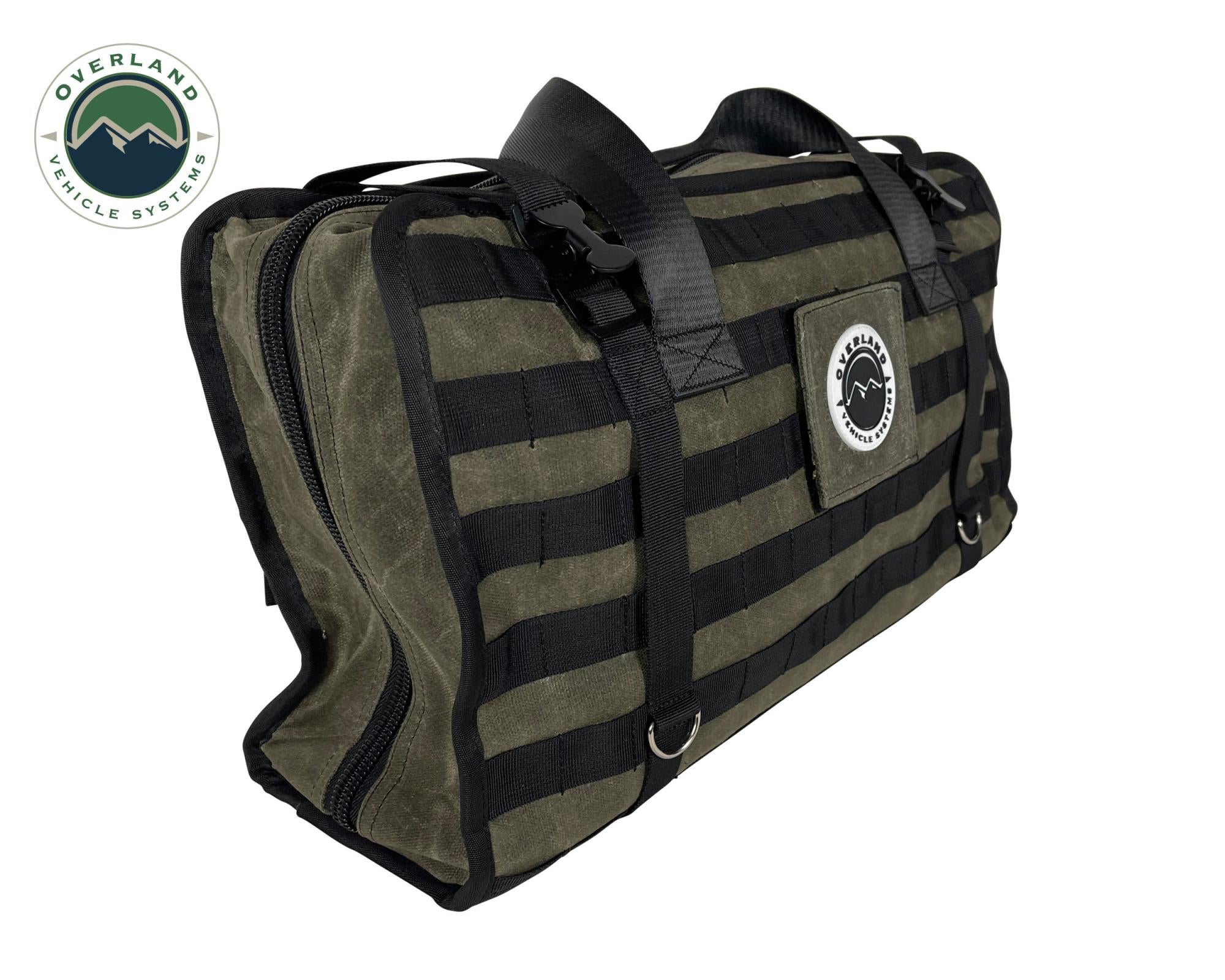 OVS | Tote Bag | Large Recovery Bag with Handle & Straps - #16 Waxed Canvas Storage | 21179941