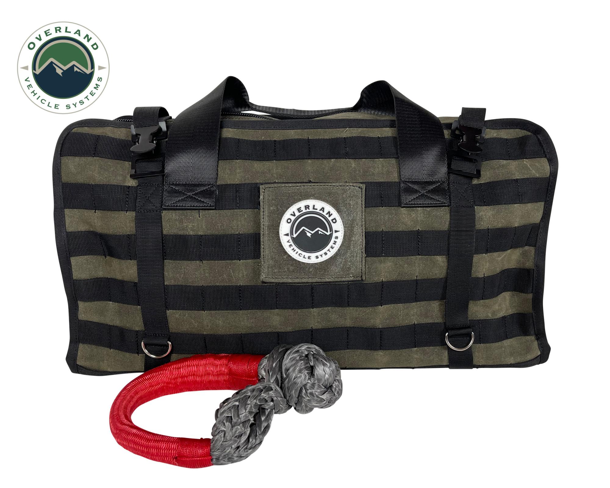 OVS | Tote Bag | Large Recovery Bag with Handle & Straps - #16 Waxed Canvas Storage | 21179941