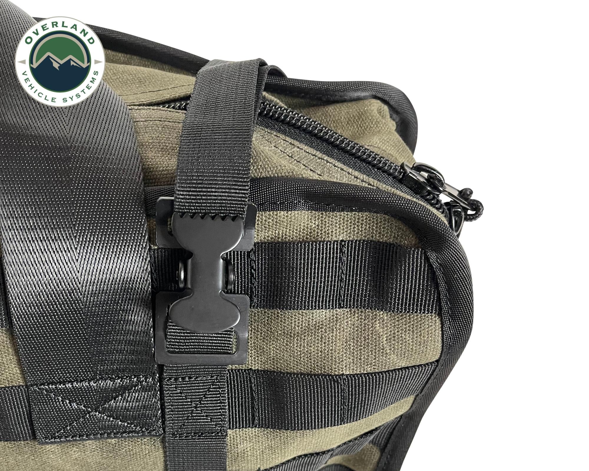 OVS | Tote Bag | Large Recovery Bag with Handle & Straps - #16 Waxed Canvas Storage | 21179941