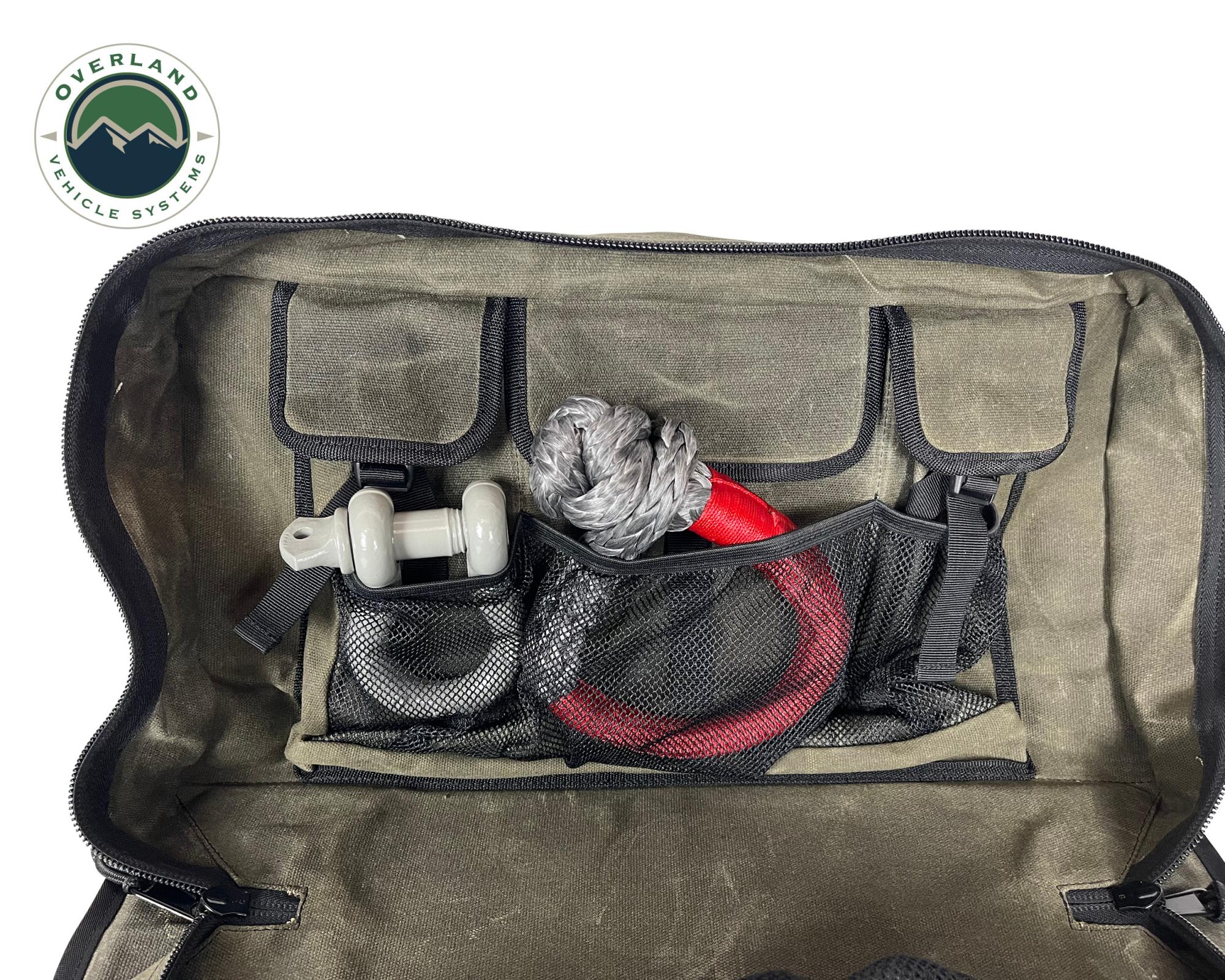OVS | Tote Bag | Large Recovery Bag with Handle & Straps - #16 Waxed Canvas Storage | 21179941