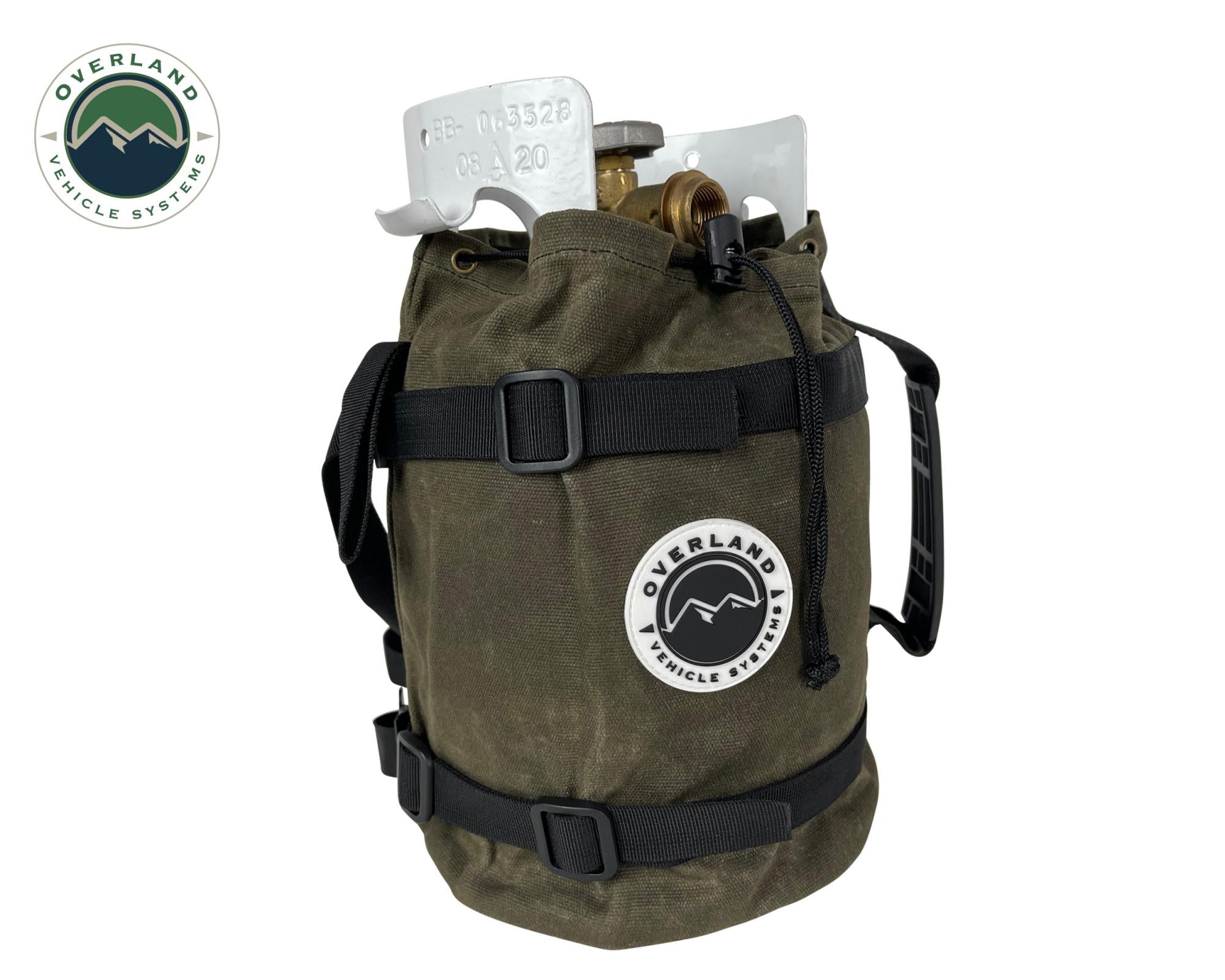 OVS | Tote Bag | Propane Bag with Handle & Straps - #16 Waxed Canvas Storage | 21189941