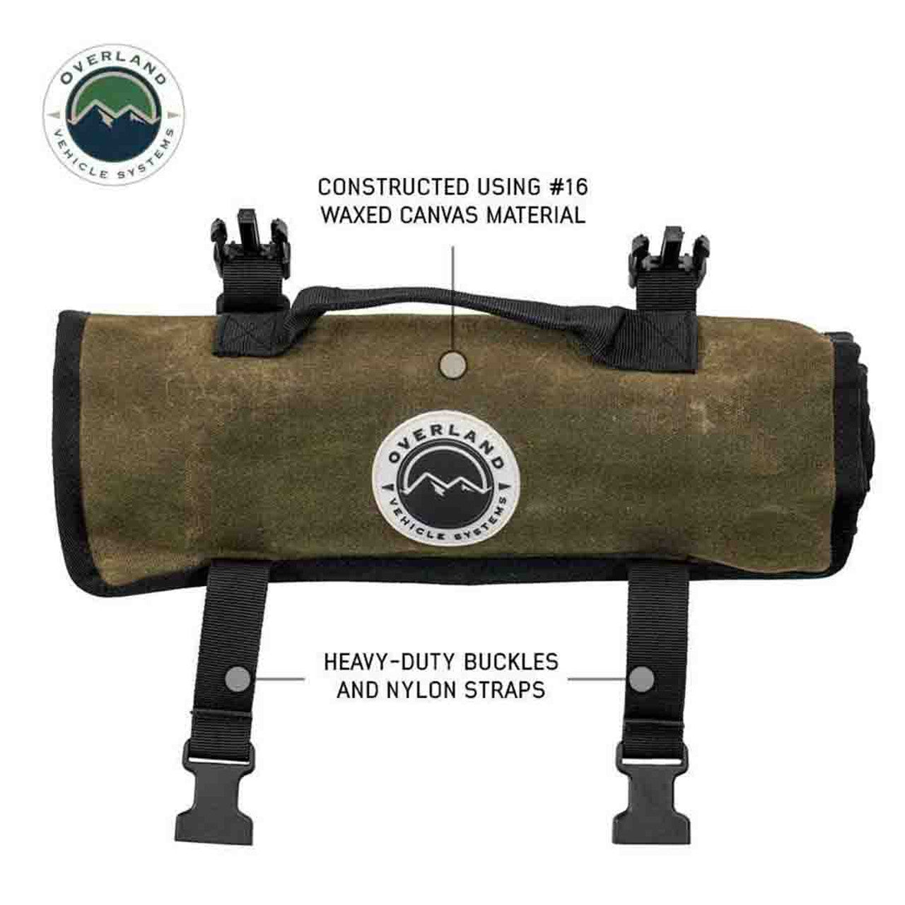 OVS | Wrench | Small Wrench Tool Roll (12 Slot) Number 16 Waxed Canvas | 21209941