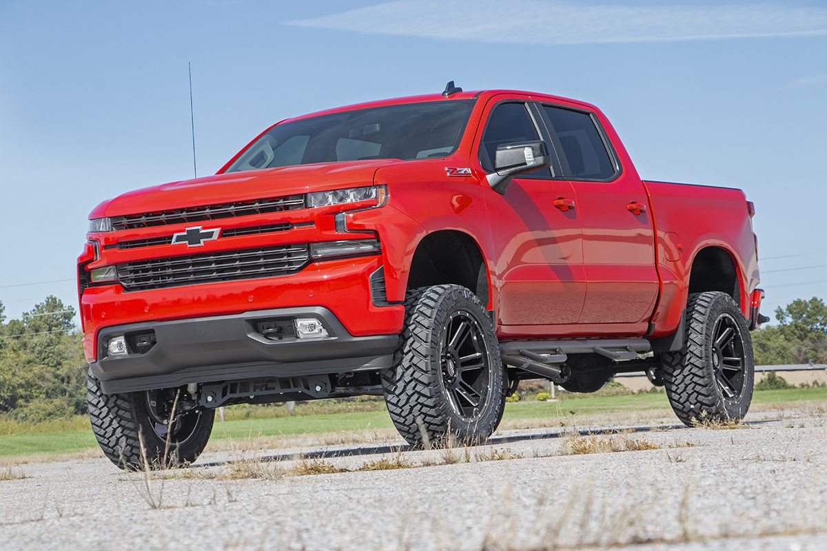 Rough Country | Lift Kits | 6.0 Inch Suspension Lift Kit Strut Spacers Diesel 19-20 Chevy 1500 PU 4WD/2WD Rough Country | 21731D