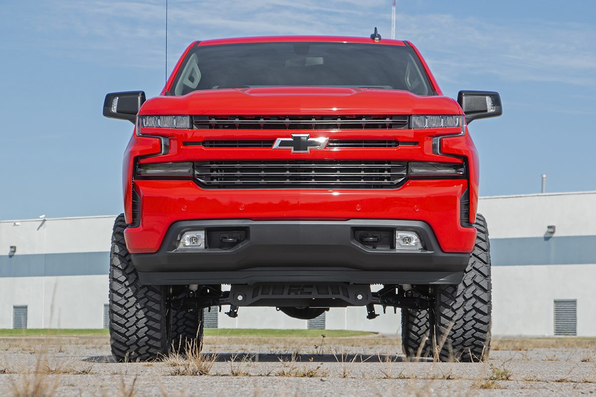 Rough Country | Lift Kits | 6.0 Inch Suspension Lift Kit Strut Spacers Diesel 19-20 Chevy 1500 PU 4WD/2WD Rough Country | 21731D