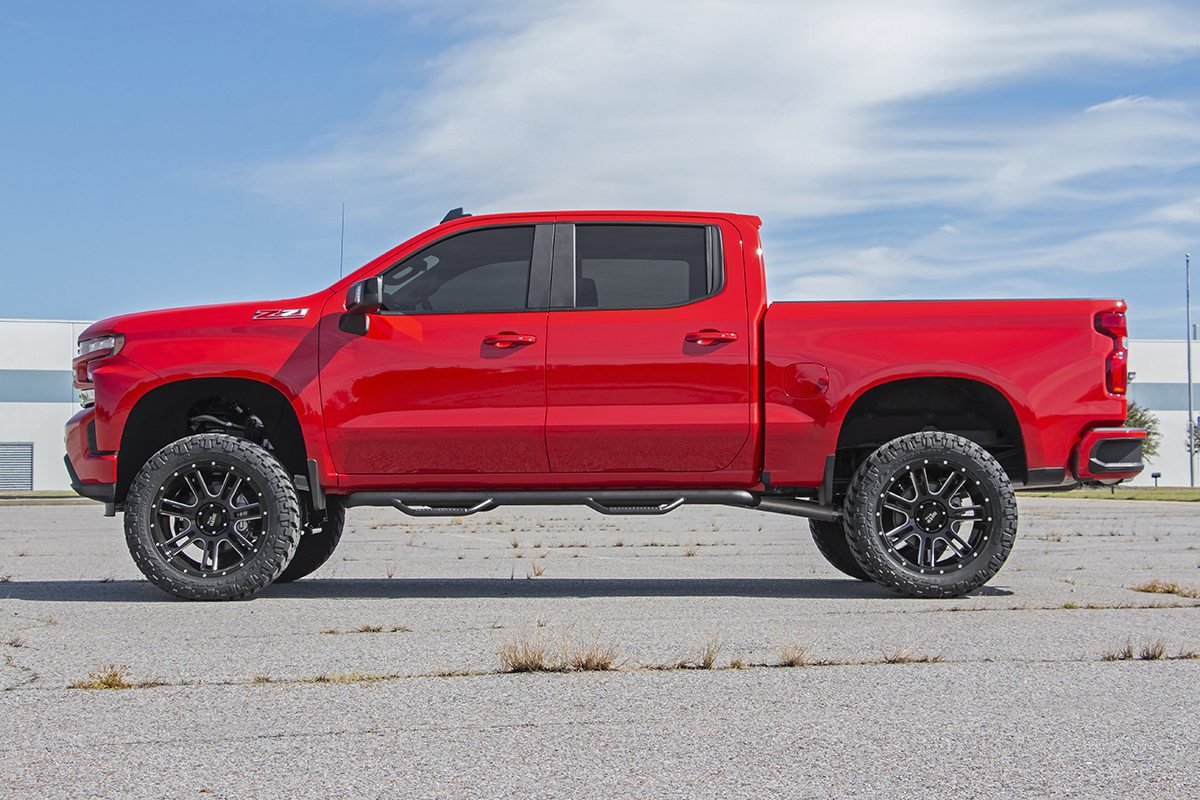 Rough Country | Lift Kits|Suspension|Suspension / Steering / Brakes | 6.0 Inch Suspension Lift Kit Strut Spacers and V2 Diesel 19-20 Chevy 1500 PU 4WD/2WD Rough Country | 21770D