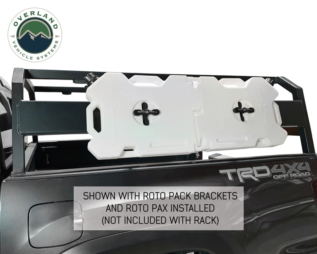 OVS | Truck Bed Rack | Tacoma Bed Rack Discovery Rack Tacoma Short Bed Black Overland Vehicle Systems | 22020401